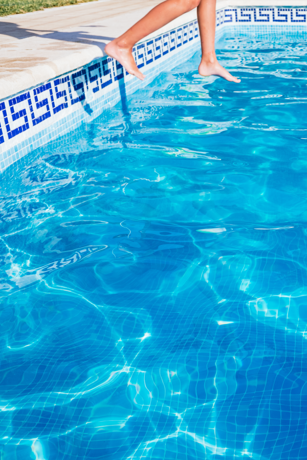 Mantebea Gardens community swimming pool
