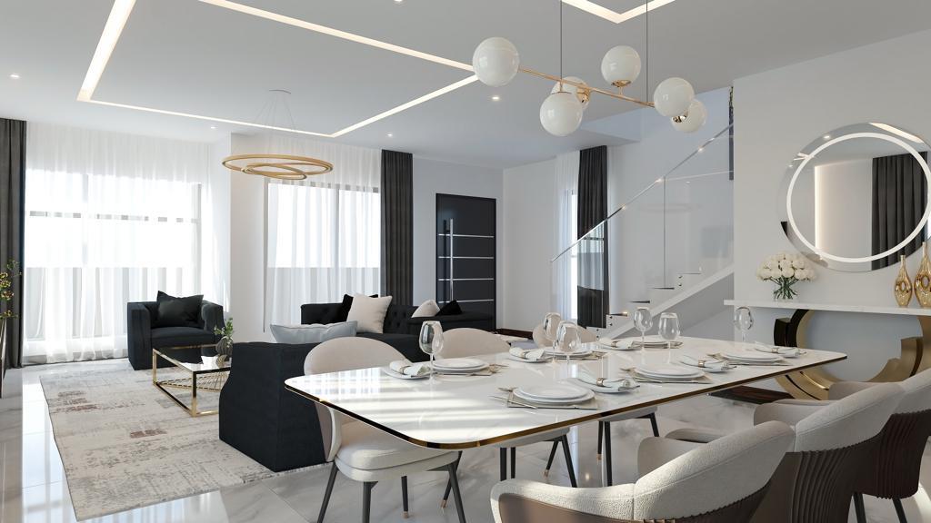 Living and dining