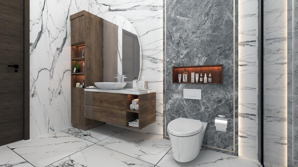 The Kharis ensuite bathroom